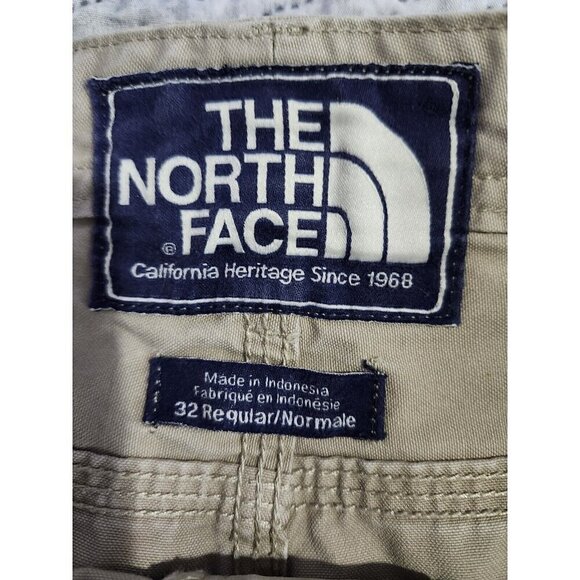 The North Face Mens 32 Pants Tan Heritage Outdoor - Picture 7 of 8